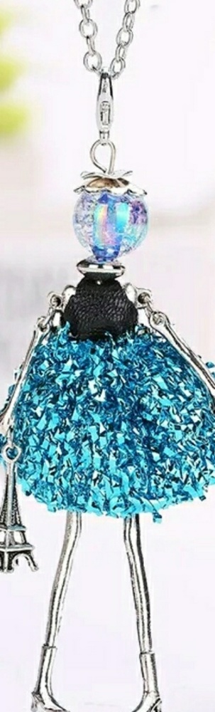 Womens Little People Necklace